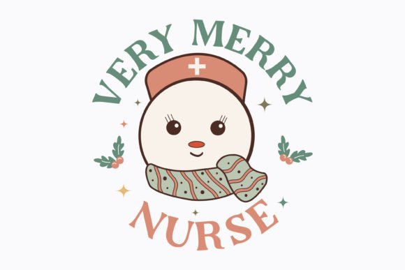 Christmas Very Merry Nurse Png: A Festive Design Review