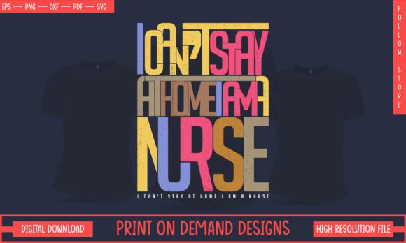 Colorful Nurse Design for POD: A Vibrant Embroidery Choice