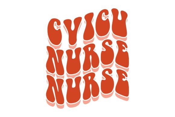 CVICU Nurse: A Heartfelt Embroidery Design