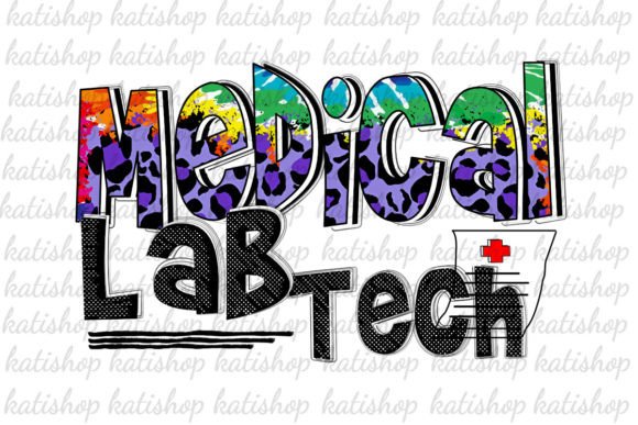 Medical Lab Tech Life PNG for Sublimation