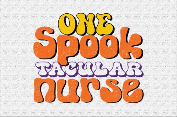 One Spook Tacular Nurse Retro Design Review
