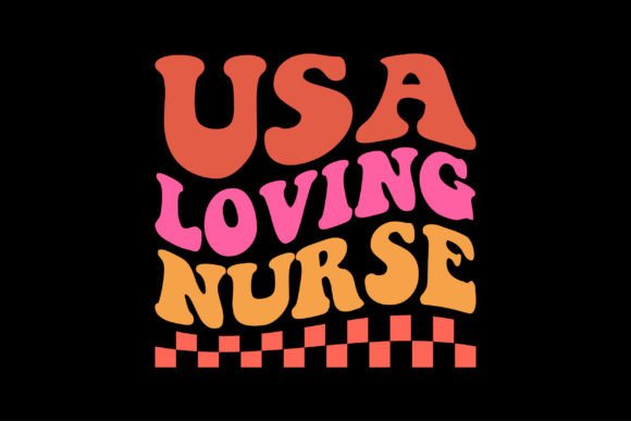 Review: Usa Loving Nurse Groovy Wavy Design