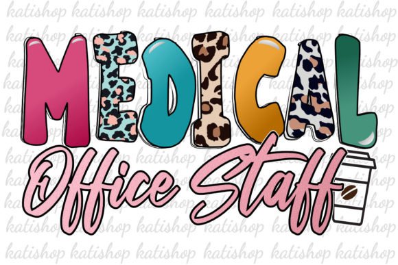 Reviewing Medical Office Staff Png Sublimation
