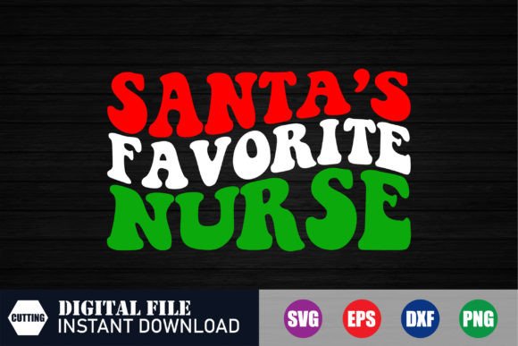 Santa's Favorite Nurse: A Charming Embroidery Design