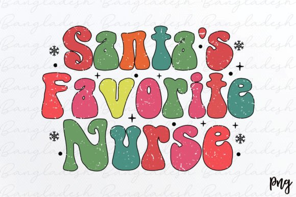 Santa's Favorite Nurse: A Retro Embroidery Gem
