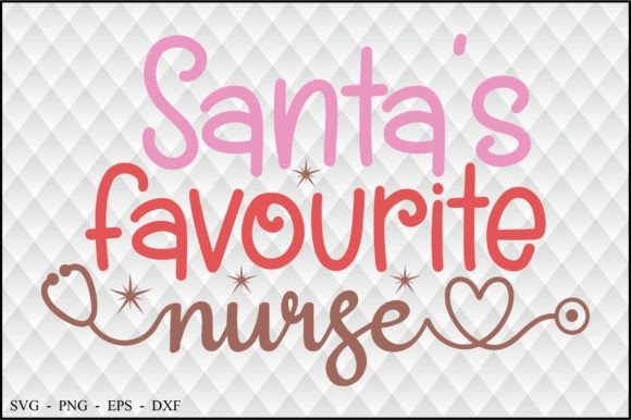 Santa's Favourite Nurse: A Festive Embroidery Delight